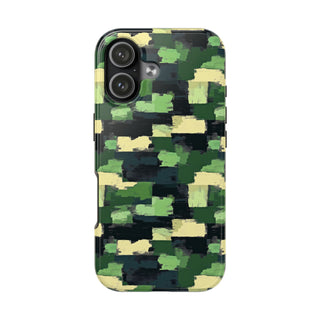 Camo Blocks - iPhone Tough
