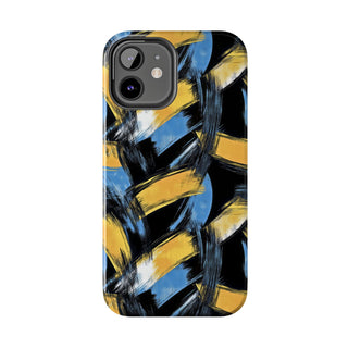 Golden Strokes - iPhone Tough