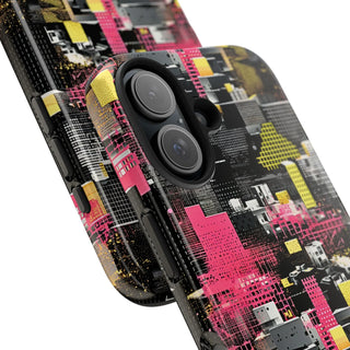 Neon Gridlock - iPhone Tough