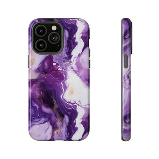 Purple Marbled