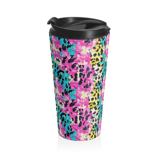 Neon Wilderness - Travel Mug