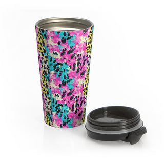 Neon Wilderness - Travel Mug