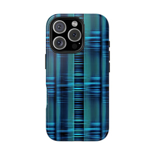 Cyber Striped Symphony - iPhone Tough