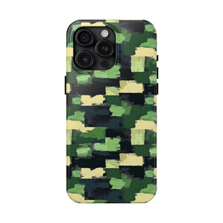 Camo Blocks - iPhone Tough