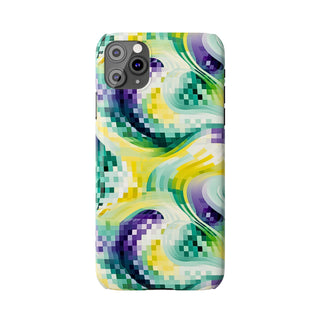 Pixel Waves - iPhone Slim
