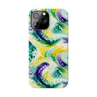 Pixel Waves - iPhone Slim
