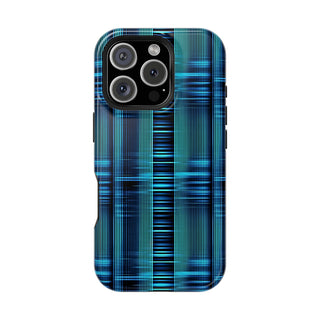 Cyber Striped Symphony - iPhone MagSafe