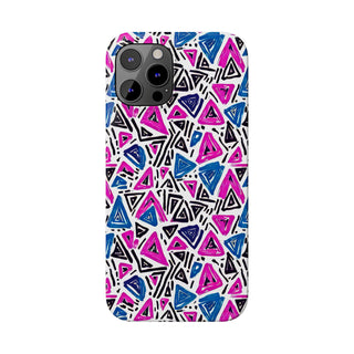 Vivid Triangles - iPhone Slim