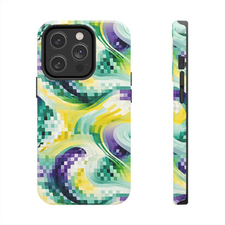 Pixel Waves - iPhone Tough