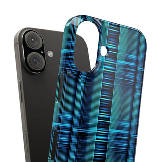 Cyber Striped Symphony - iPhone Slim