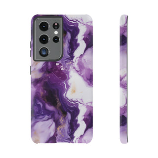 Purple Marbled