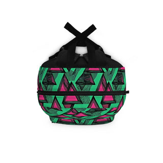 Neon Triangles - Backpack
