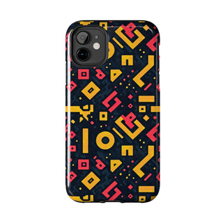 Neon Glyphs - iPhone Tough