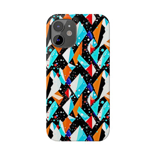 Cyan Crystal - iPhone Slim