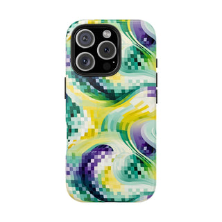 Pixel Waves - iPhone Tough