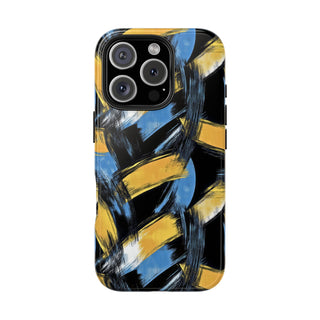 Golden Strokes - iPhone Tough