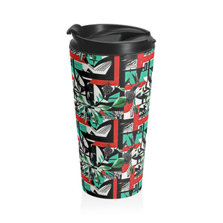 Tropical Collage - Travel Mug