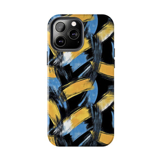 Golden Strokes - iPhone Tough