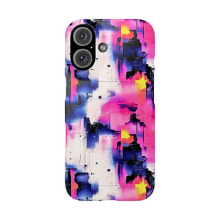 Neon Grid - iPhone Slim