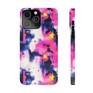 Neon Grid - iPhone Slim