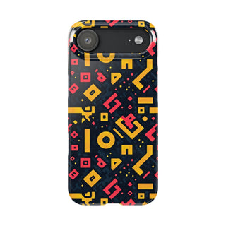 Neon Glyphs - iPhone Slim