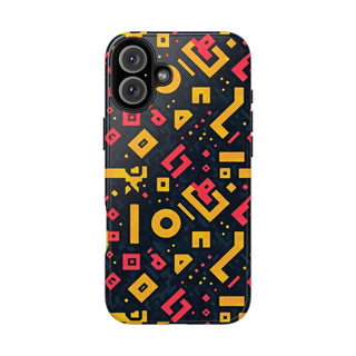 Neon Glyphs - iPhone Tough