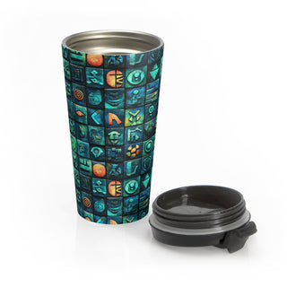 Ancient Glyphs - Travel Mug