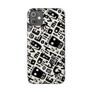 Monochrome Echoes - iPhone Slim