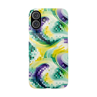 Pixel Waves - iPhone Slim