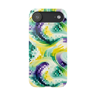 Pixel Waves - iPhone Slim