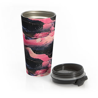 Blush Waves - Travel Mug