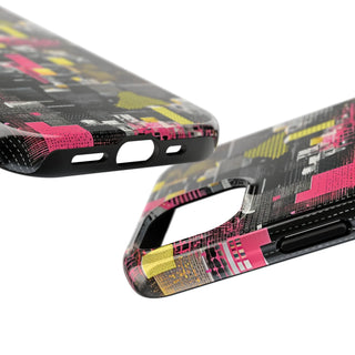 Neon Gridlock - iPhone Tough