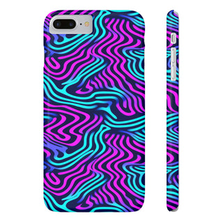 Neon Nautical Waves