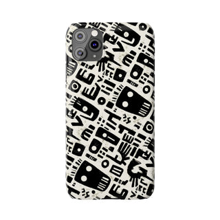 Monochrome Echoes - iPhone Slim