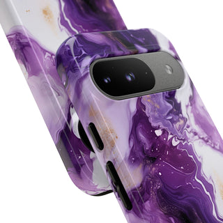 Purple Marbled - Pixel Tough