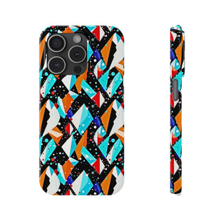 Cyan Crystal - iPhone Slim