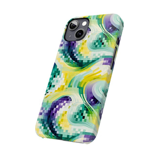 Pixel Waves - iPhone Slim
