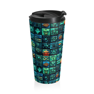 Ancient Glyphs - Travel Mug