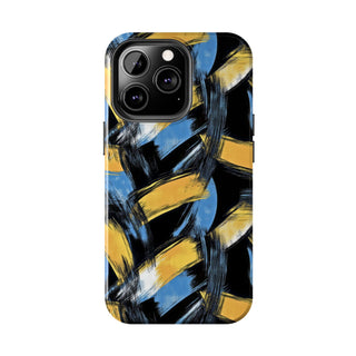 Golden Strokes - iPhone Tough