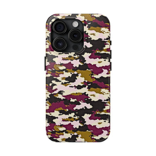 Mulberry Camouflage - iPhone Tough