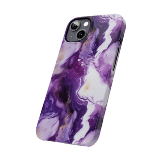 Purple Marbled