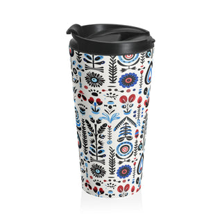 Floral Tapestry - Travel Mug