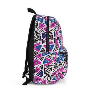 Vivid Triangles - Backpack