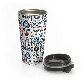 Floral Tapestry - Travel Mug