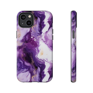 Purple Marbled