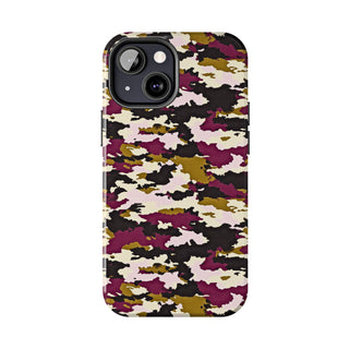Mulberry Camouflage - iPhone Tough