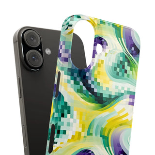 Pixel Waves - iPhone Slim