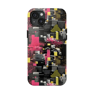 Neon Gridlock - iPhone Tough