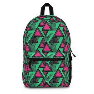 Neon Triangles - Backpack