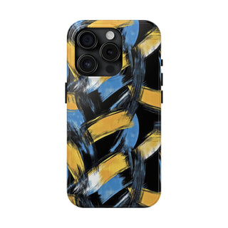 Golden Strokes - iPhone Tough